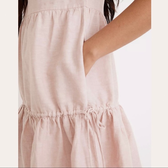 Madewell Linen-Blend Lorelei Mini Dress - Picture 4 of 6